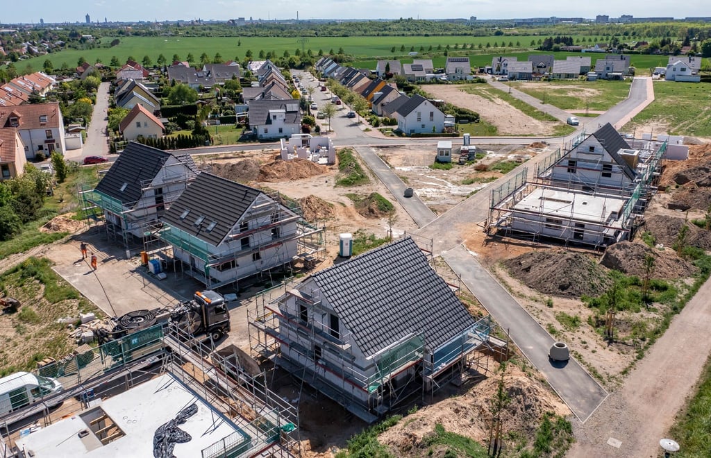 Hier entsteht neuer Wohnraum: Gemeinden versuchen mit der Ausweisung neuer Baugrundstücke Einfluss auf die Bevölkerungsstruktur zu nehmen.