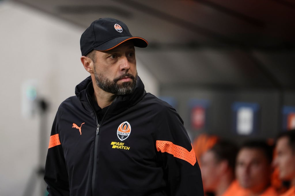 Trainer von Schachtjor Donezk: Igor Jovicevic.