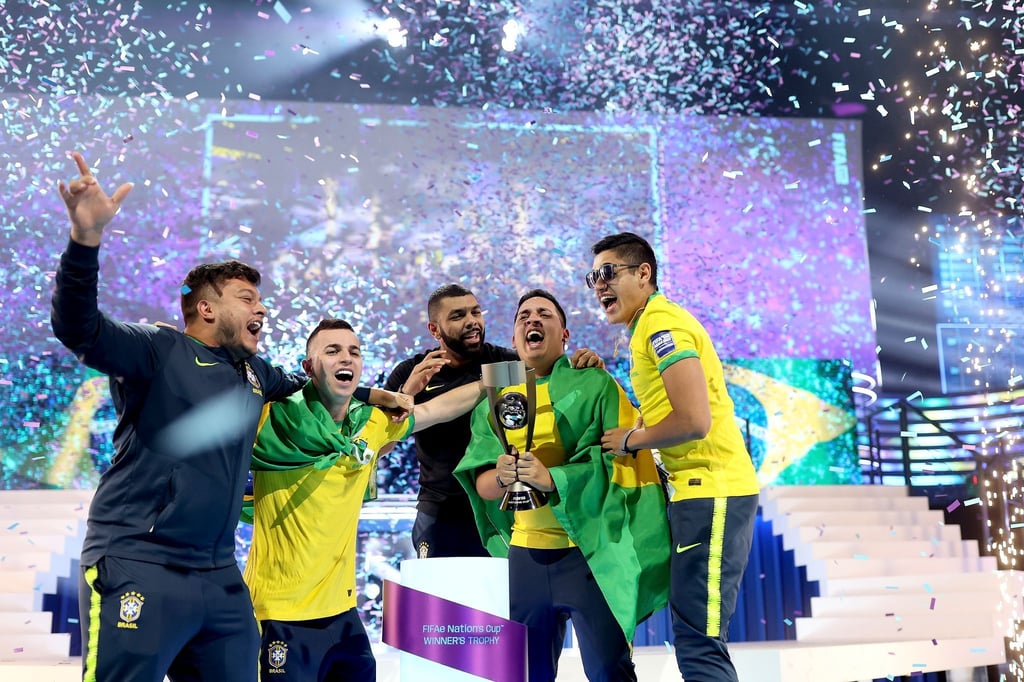 Die brasilianische Auswahl bejubelt zum ersten Mal die Nationen-WM in FIFA 22.