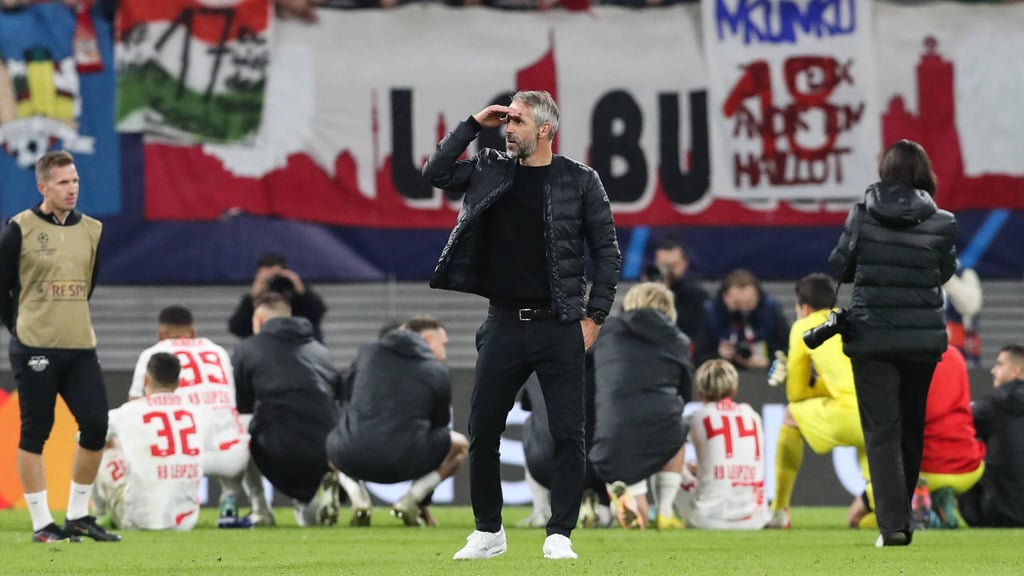 Sieht gut aus! RB-Trainer Marco Rose nach dem 3:2 gegen Real Madrid