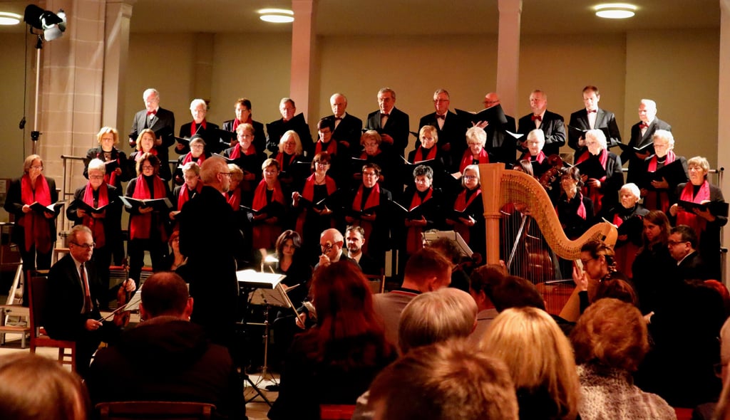Die Kantorei Eisleben bei ihrem letzten Konzert 2019