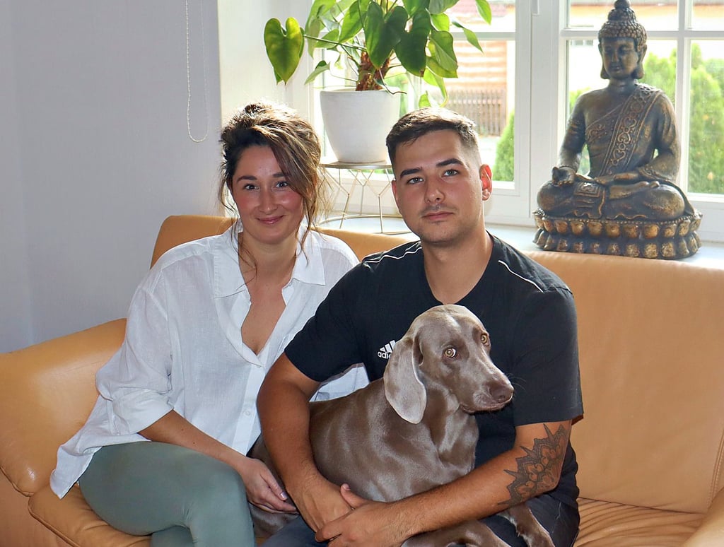 Sandra und Christian Ferrito aus Zschornewitz wollen nach Bali auswandern.