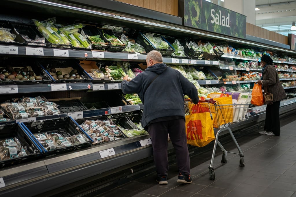 Die Lebensmittel in Großbritannien sind erneut teurer geworden.