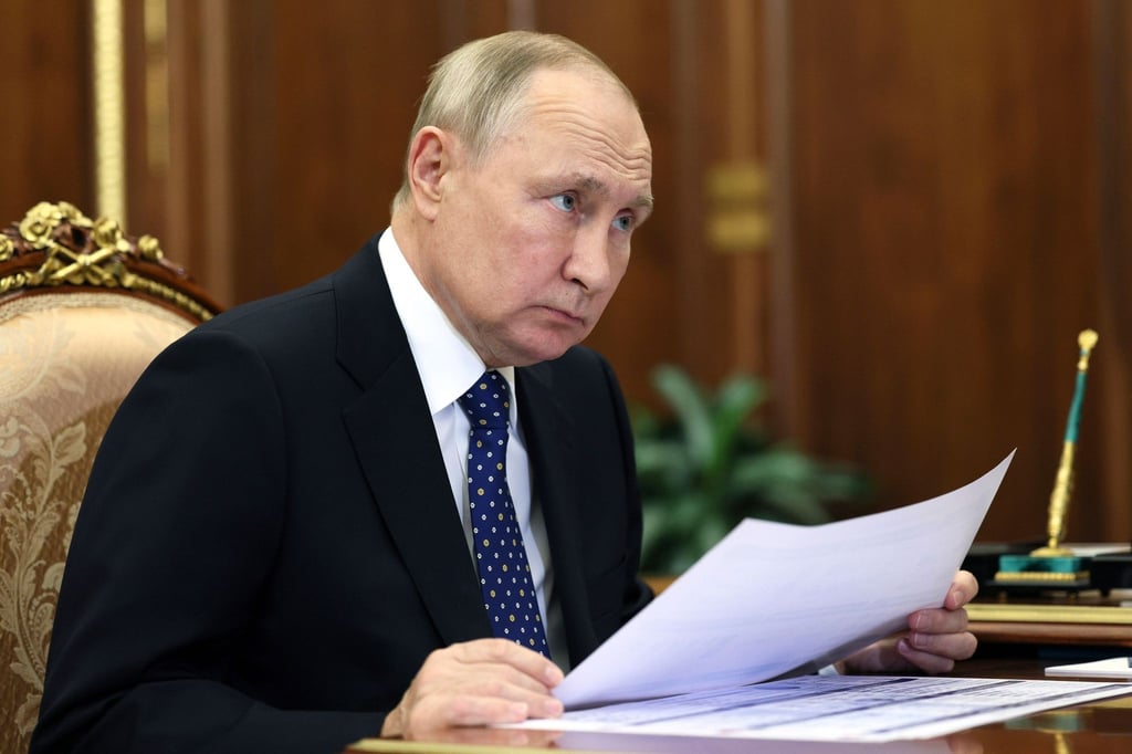 Kremlchef Wladimir Putin in Moskau.