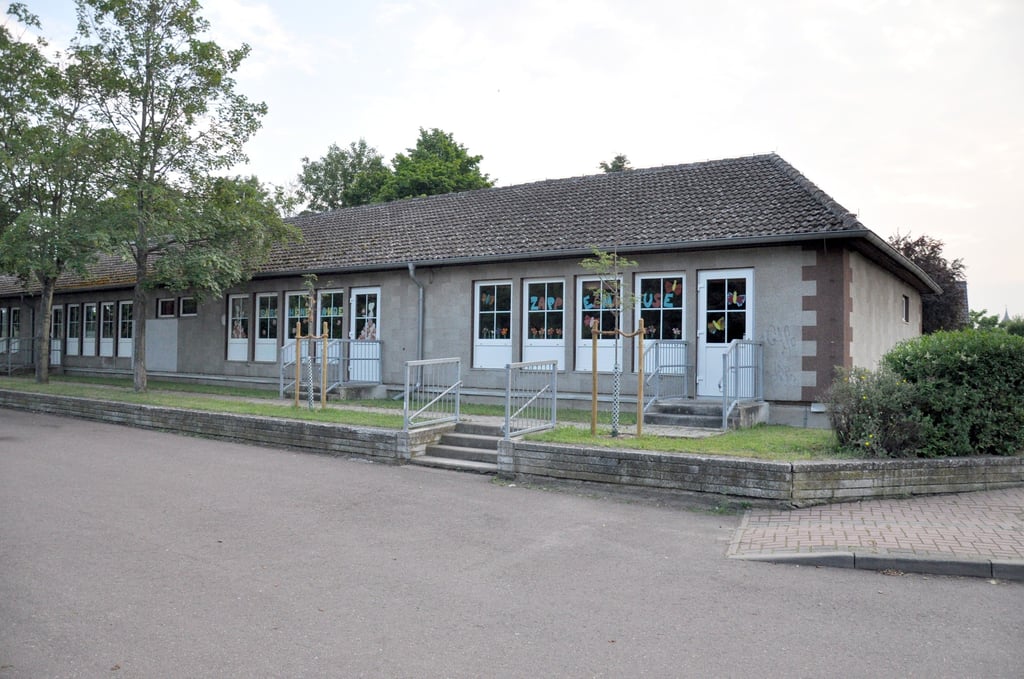 Das marode Gebäude der Kita in Tucheim. Ein Neubau muss her.