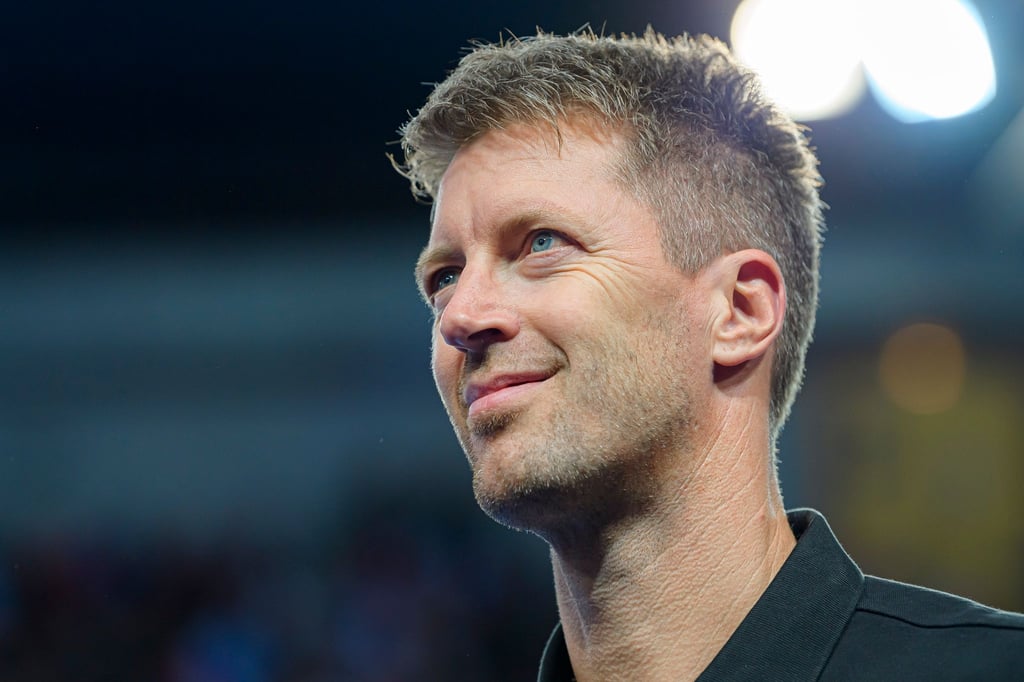 Der Bundestrainer der deutschen Handballerinnen: Markus Gaugisch.