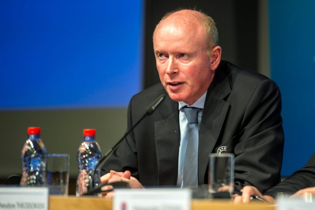Sprach vor dem Europarat in Straßburg: Der stellvertretende FIFA-Generalsekretär Alasdair Bell.