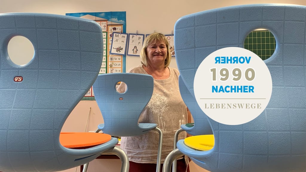 L„Für mich war immer das Wohl der Kinder das Wichtigste“, sagt Petra Luther. Als Lehrerin fand sie ihre berufliche Erfüllung. Auch in der DDR.