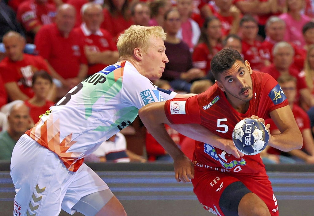 Magnus Saugstrup kämpfte mit dem SC Magdeburg 60 Minuten gegen Omar Yahia und Telekom Veszprém. Am Ende durften sich die Grün-Roten über ein verdientes Remis freuen.