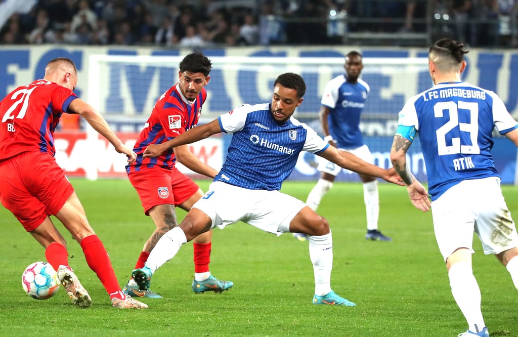 Am Freitagabend trennten sich Magdeburg und Heidenheim mit 1:1.