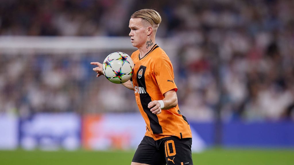 Star von Schachtjor: Mychajlo Mudryk.