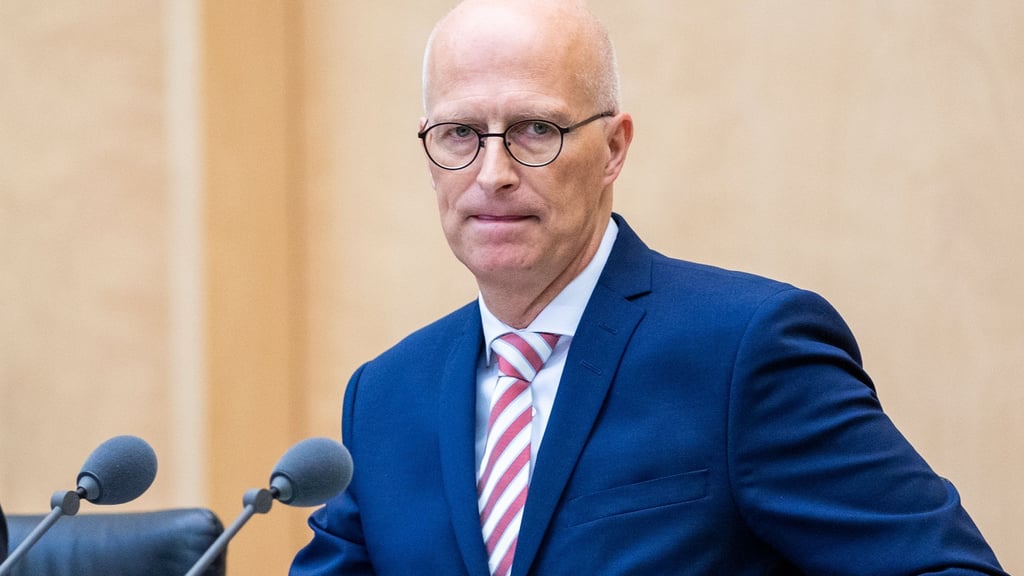Erster Bürgermeister der Hansestadt Hamburg und neuer Bundesratspräsident Peter Tschentscher in der Bundesratssitzung.