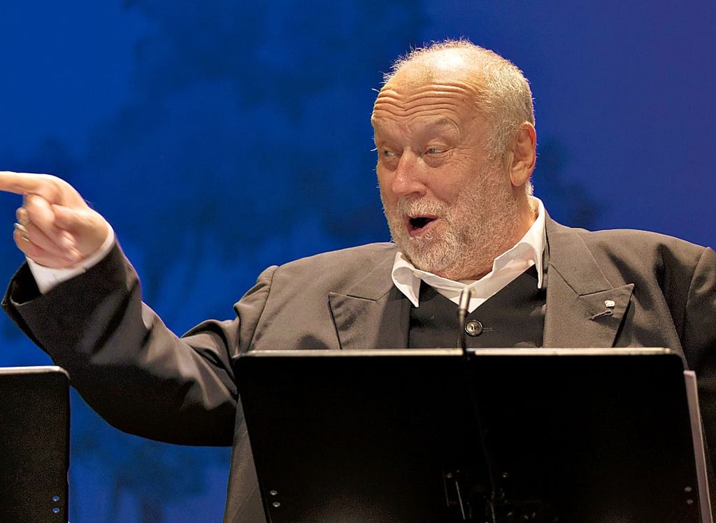 Schauspieler Thomas Thieme kam als Wallenstein zum Festspiel der Deutschen Sprache.