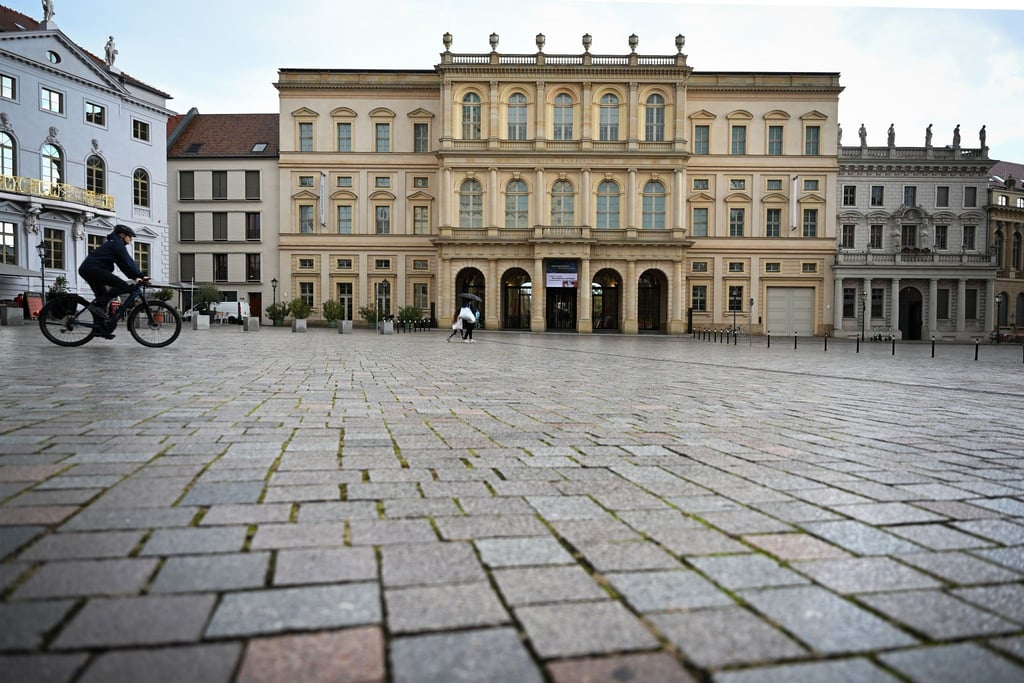Das Potsdamer Museum Barberini am Alten Markt.