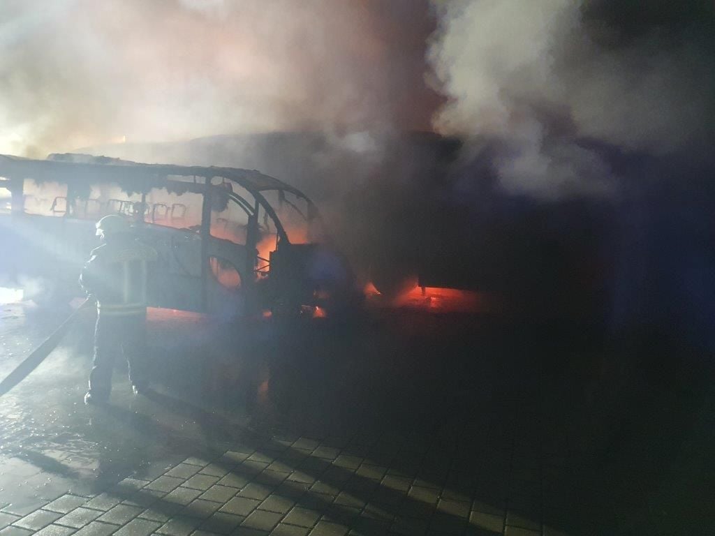 Der Schaden allein bei den Bussen in Harsleben liegt bei rund 200.000 Euro.