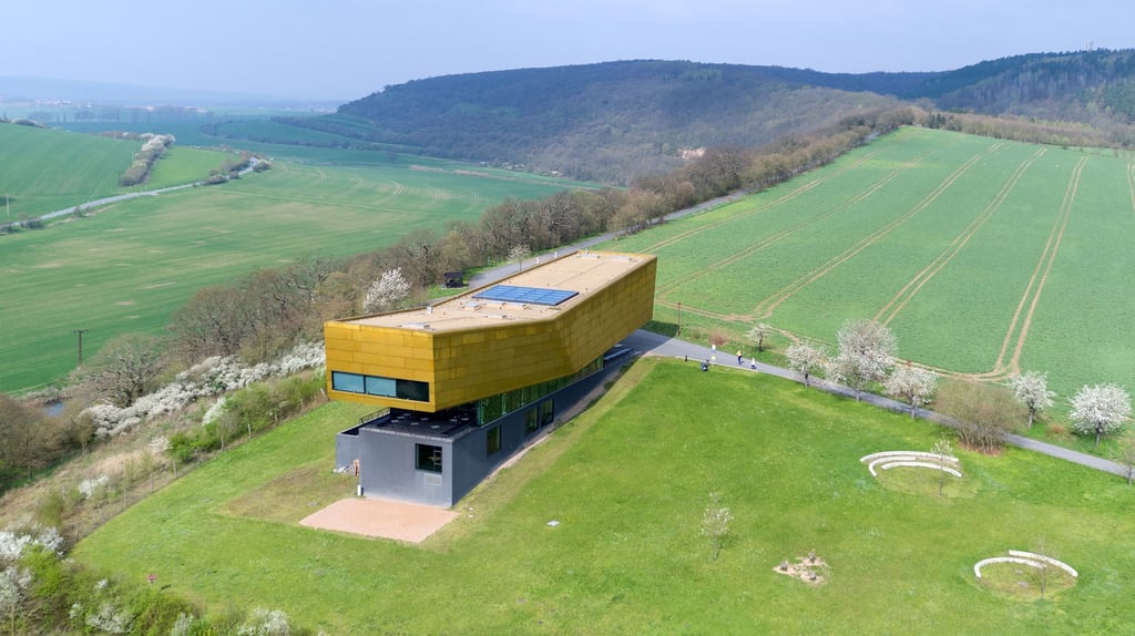 Das Besucherzentrum „Arche Nebra“.