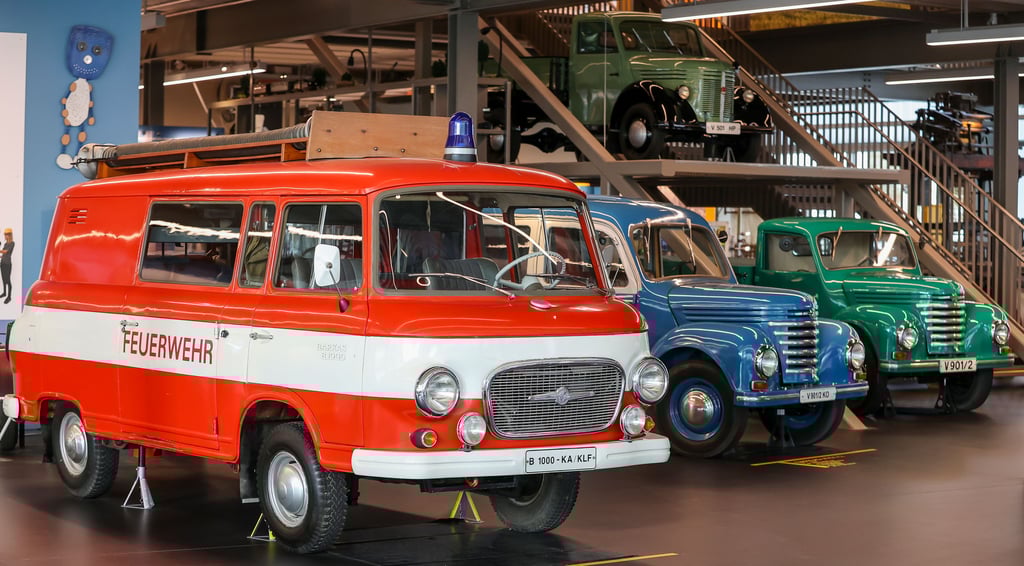 Feuerwehr, Polizei, Rettungsdienst - der B 1000 war der Lastenesel der DDR. Heute ist er fast nur noch im Museum zu sehen.