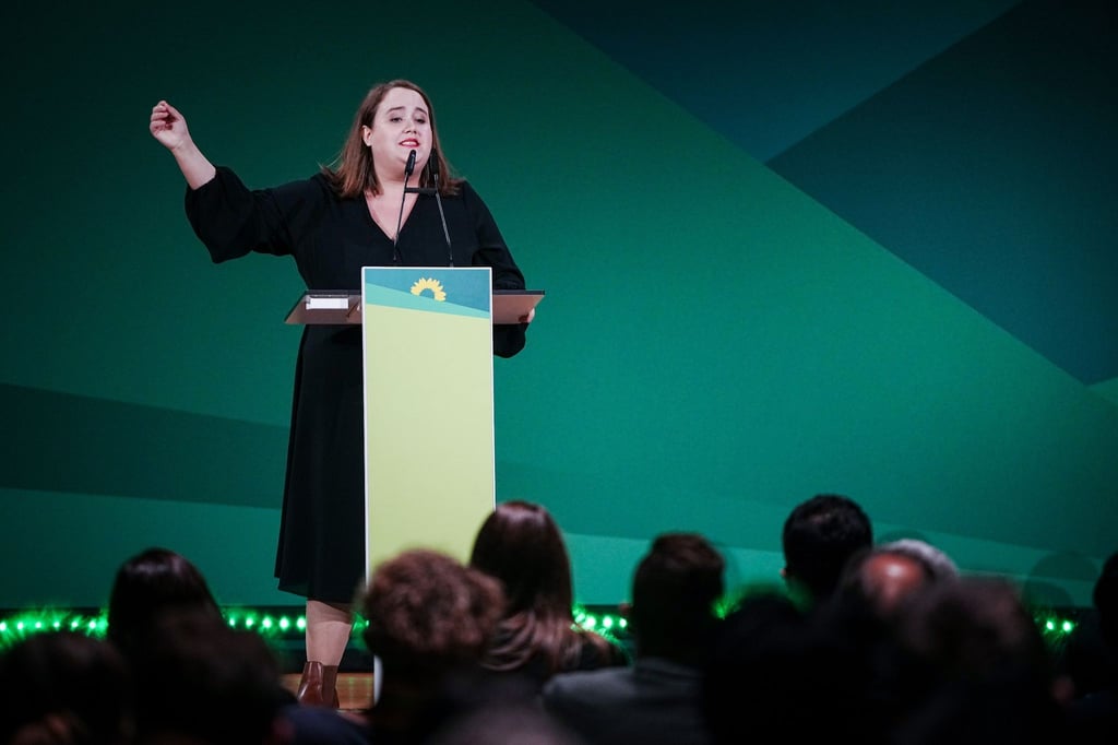 Ricarda Lang ist Bundesvorsitzende der Grünen.