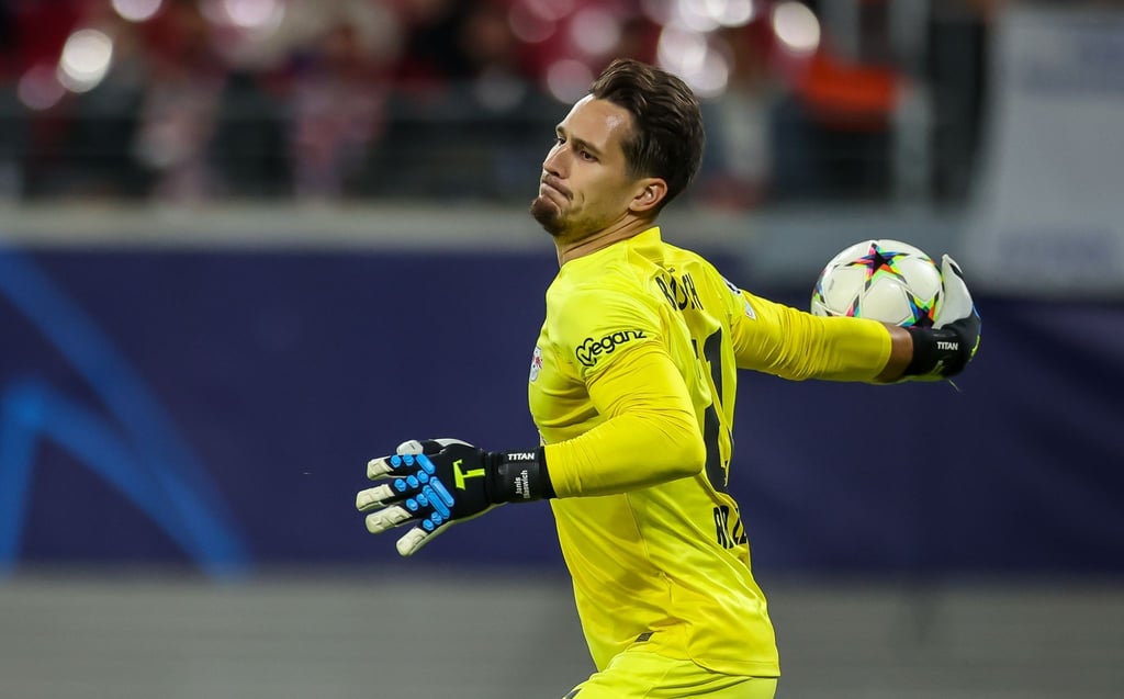 Könnte im letzten Königsklassen-Gruppenspiel wieder im RB-Tor stehen: Janis Blaswich.