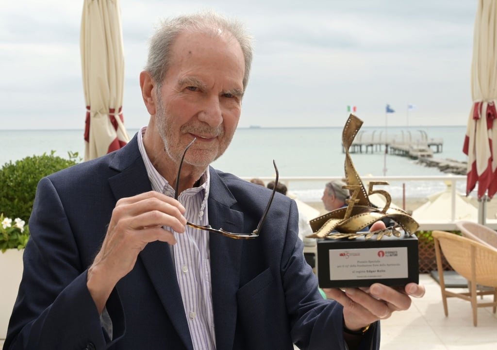 Regisseur Edgar Reitz beim Filmfestival in Venedig.