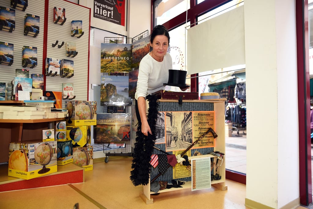 Verena Schiffner, Inhaberin "Mein Buchladen" in der Schalaunischen Straße in Köthen