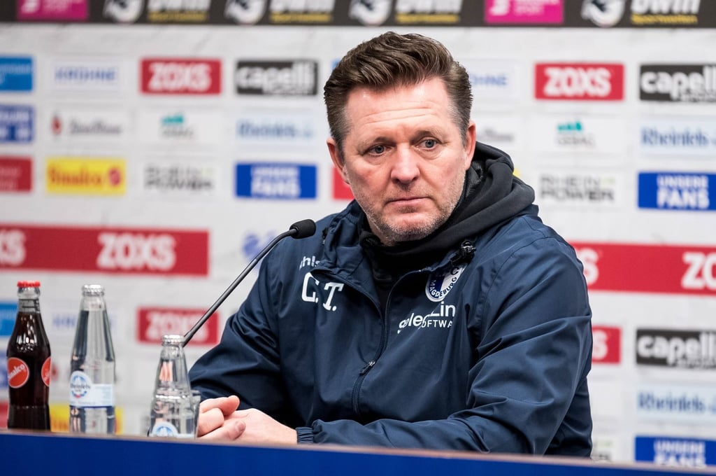 1. FC Magdeburg-Trainer Christian Titz. Was plant der Cheftrainer gegen den kommenden Gegner 1. FC Nürnberg?