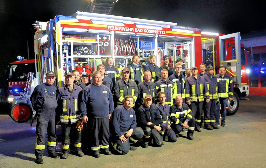 Die Freiwillige Feuerwehr Bad Kösen hat ein neues Löschfahrzeug.