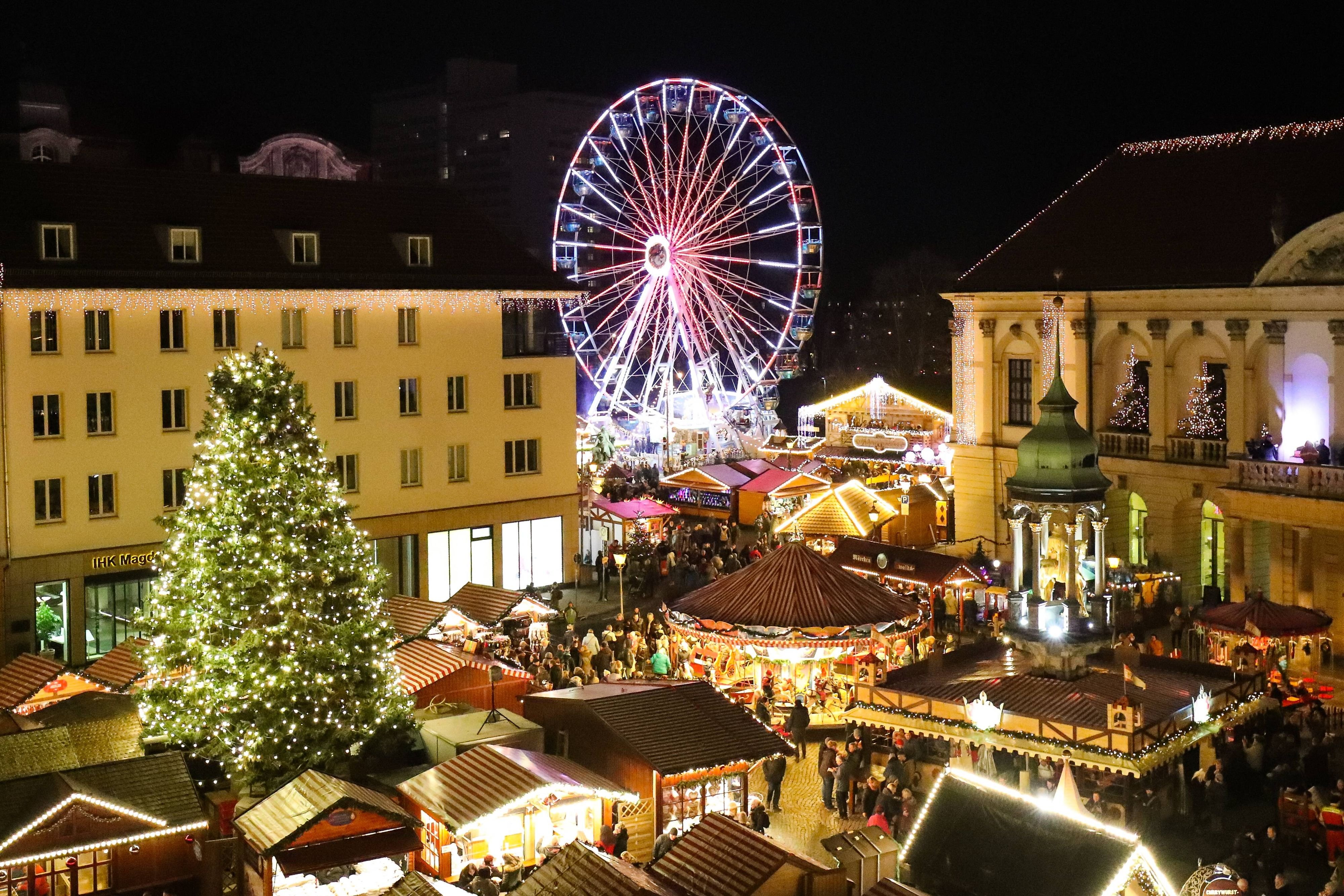 Weihnachtsmärkte in Sachsen-Anhalt 2024: Termine und Orte im Überblick