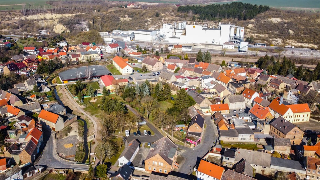 Schraplau von oben