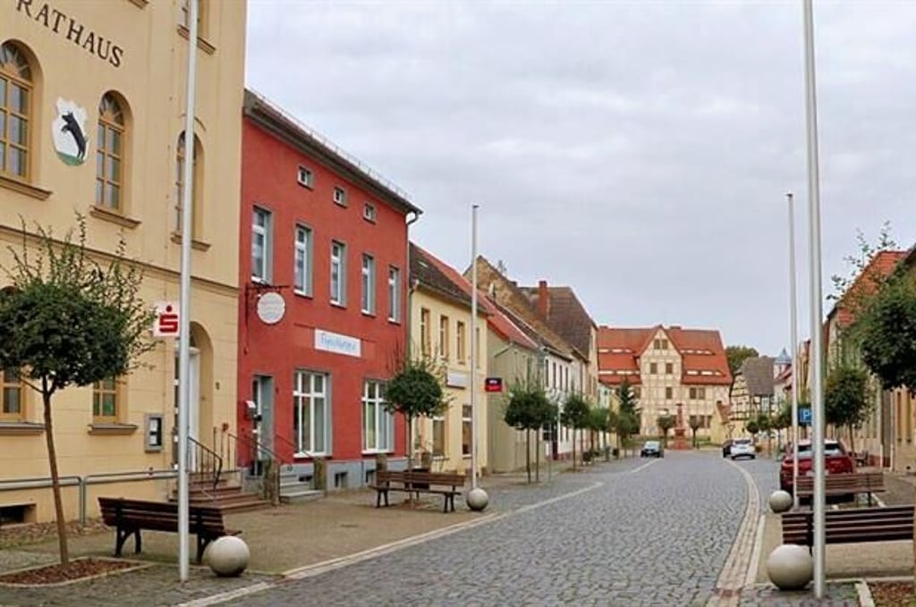 Blick über den Schweinitzer Markt