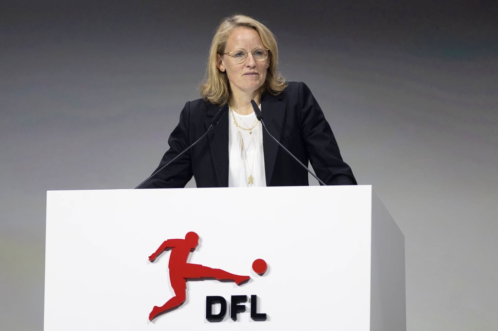 Donata Hopfen hebt die Leistungen der deutschen Vereine hervor.