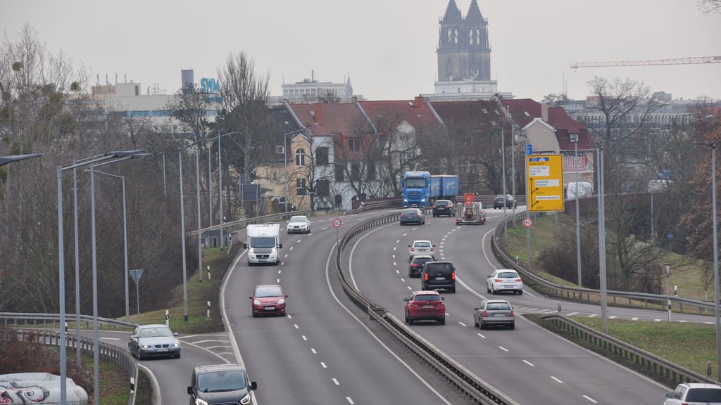 Der Magdeburger Ring bekommt eine Abfahrt zurück.