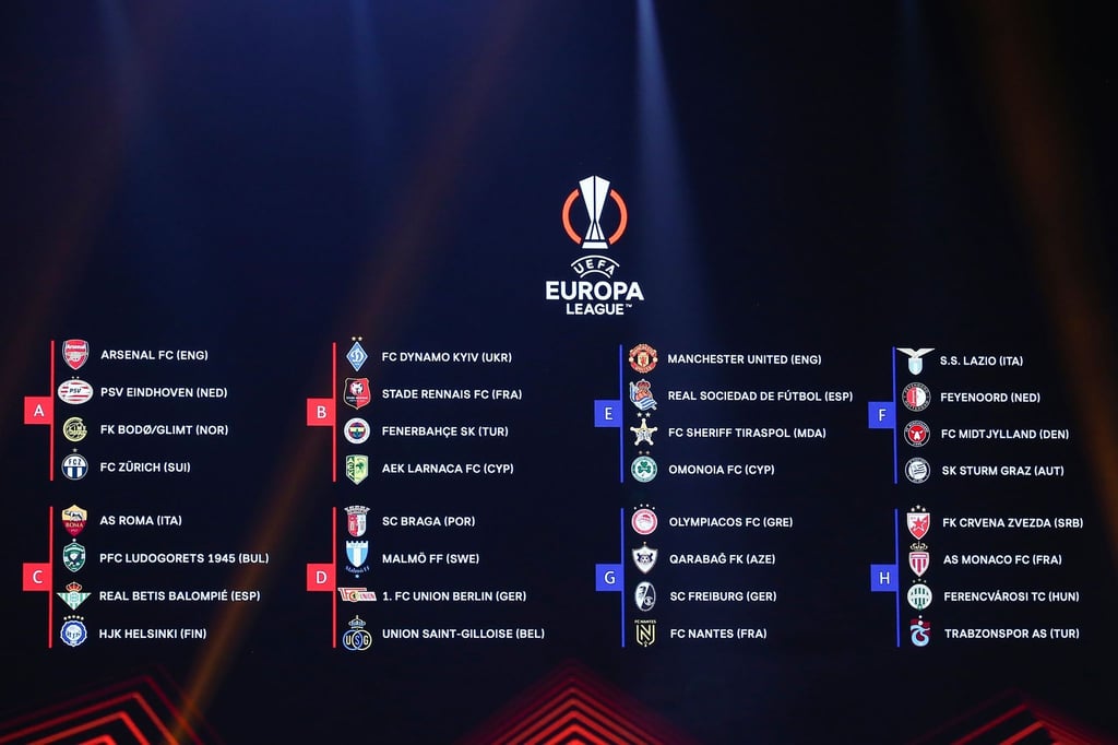 Ausgelost: Die Gruppenbegegnungen der Europa League stehen fest.