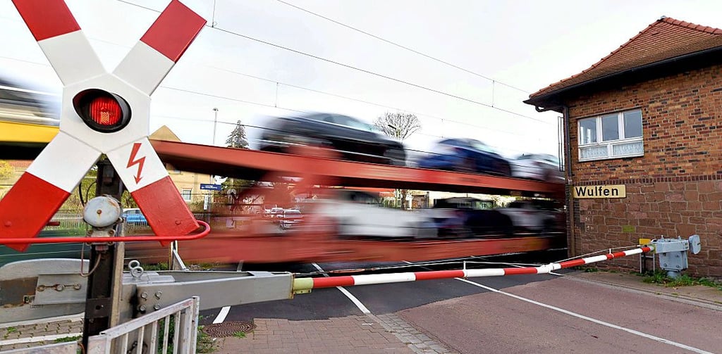 bahnübergang wulfen_sperrung