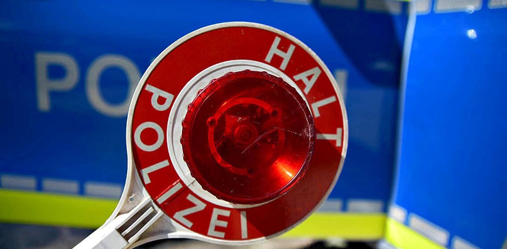 Großkontrolle der Polizei in Mansfeld-Südharz