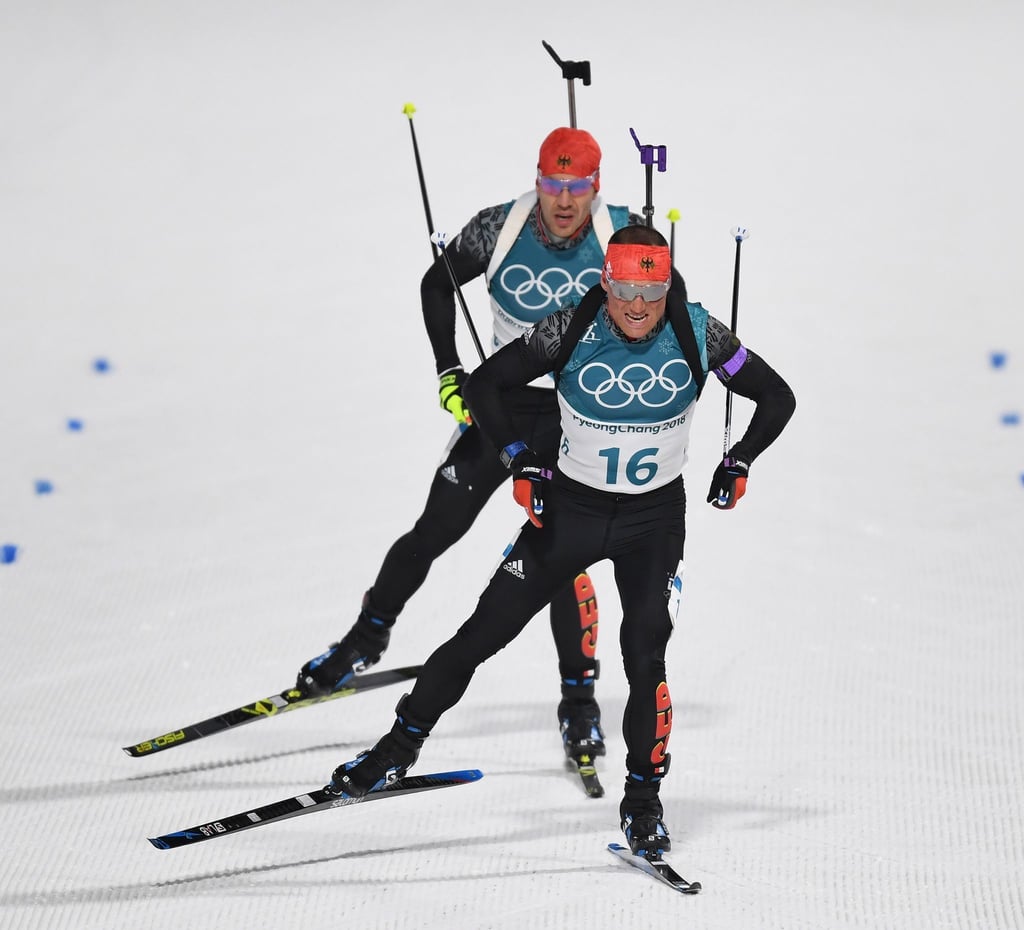 Werden in der kommenden Saison die neuen Biathlon-Experten der ARD: Erik Lesser (vorn) und Arnd Peiffer.