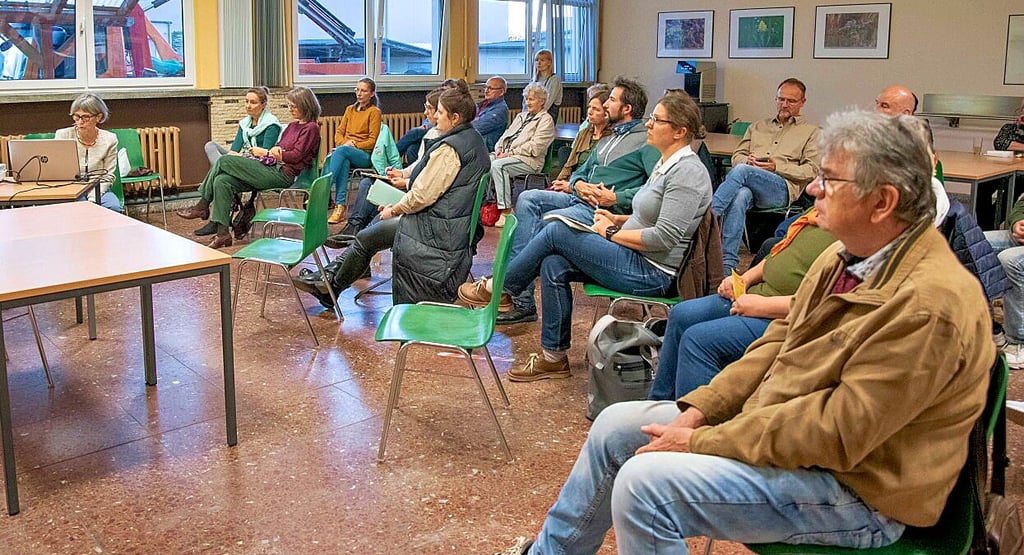 Das Interesse bei Anwohnern zum Quartiersgespräch war hoch.