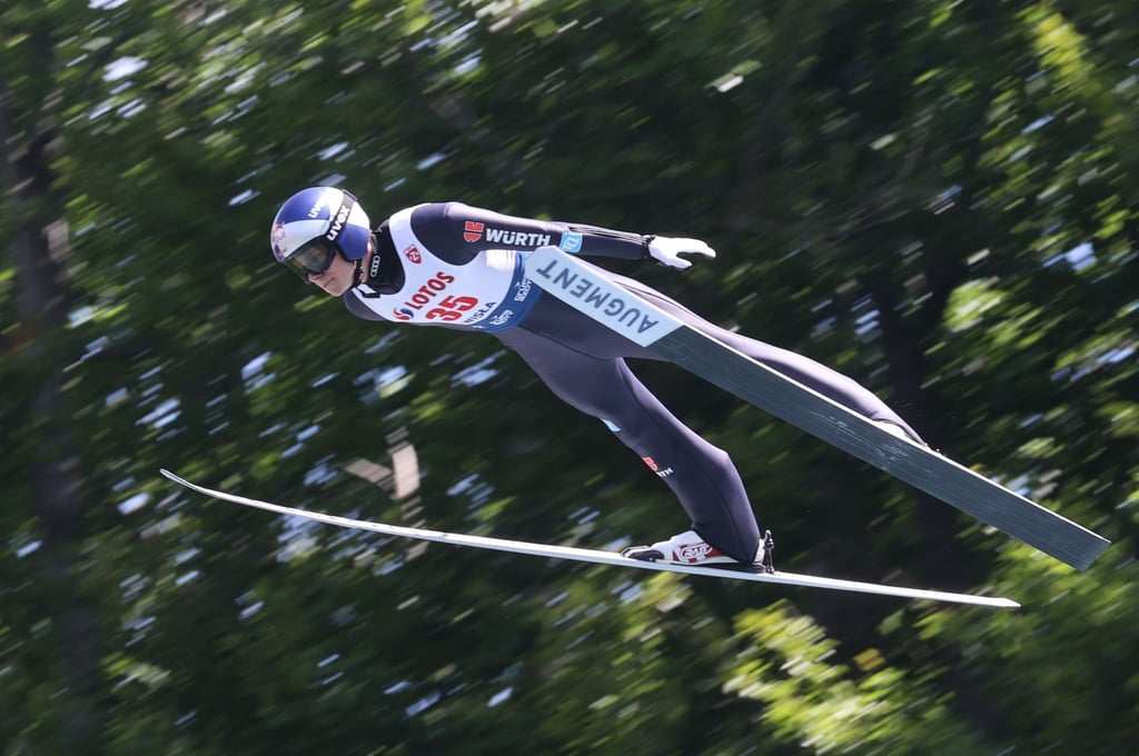 Vierter beim Sommer-Grand-Prix in Wisla: Andreas Wellinger in Aktion.