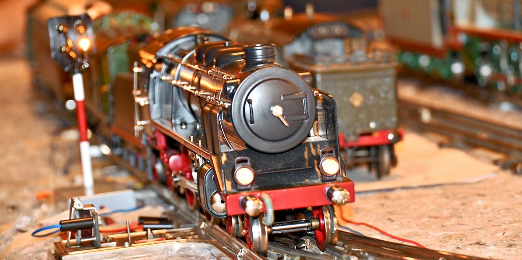 Die Miniatur-Loks lassen bei den Bahnbegeisterten das Herz höherschlagen.