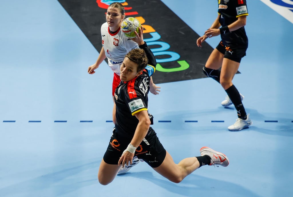Hat für den Sieg gekämpft: Alina Grijseels aus Deutschland in Aktion.