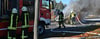 Am Zerbster Kuxwinkel ist am 6. November ein BMW völlig ausgebrannt.
