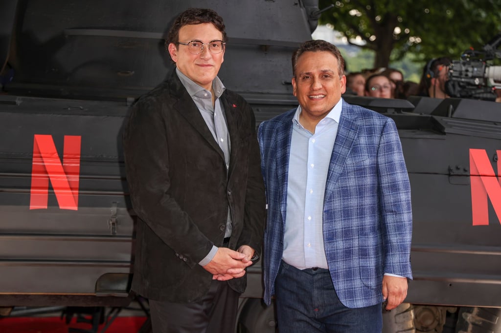 Das aktuelle Projekt von Anthony und Joe Russo (r) ist der Science-Fiction-Film „The Electric State“.