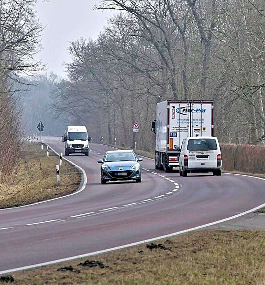 Ein Radweg käme vielen auf der stark befahrenen B 187 entgegen.