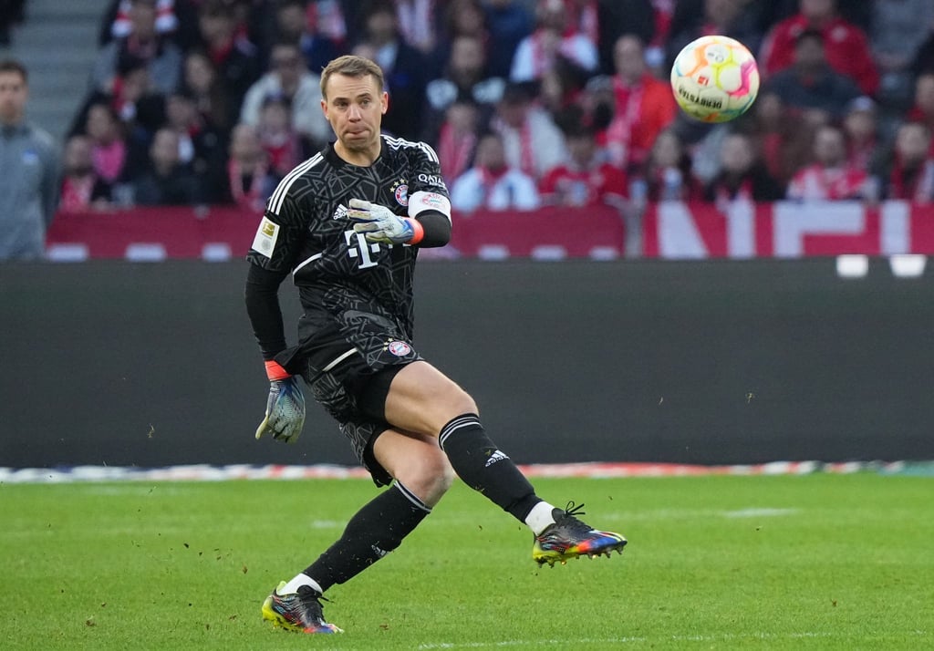 Bayerns Torhüter Manuel Neuer in Aktion.