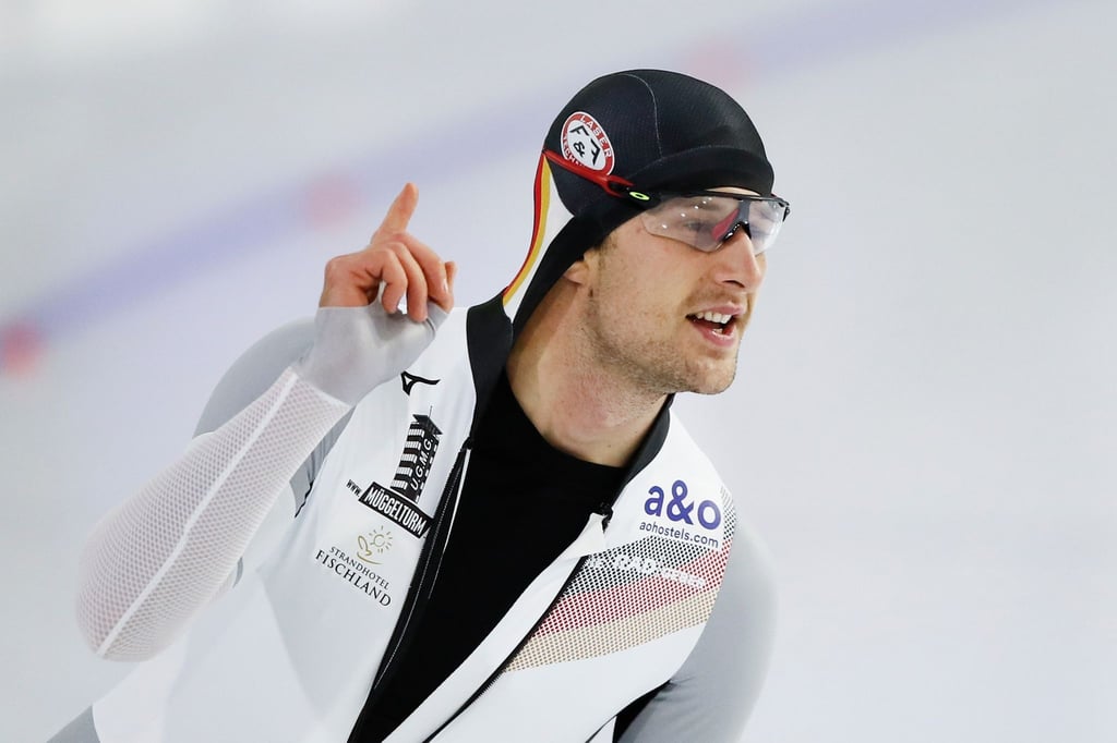 Beendet seine Eisschnelllauf-Karriere: Joel Dufter.