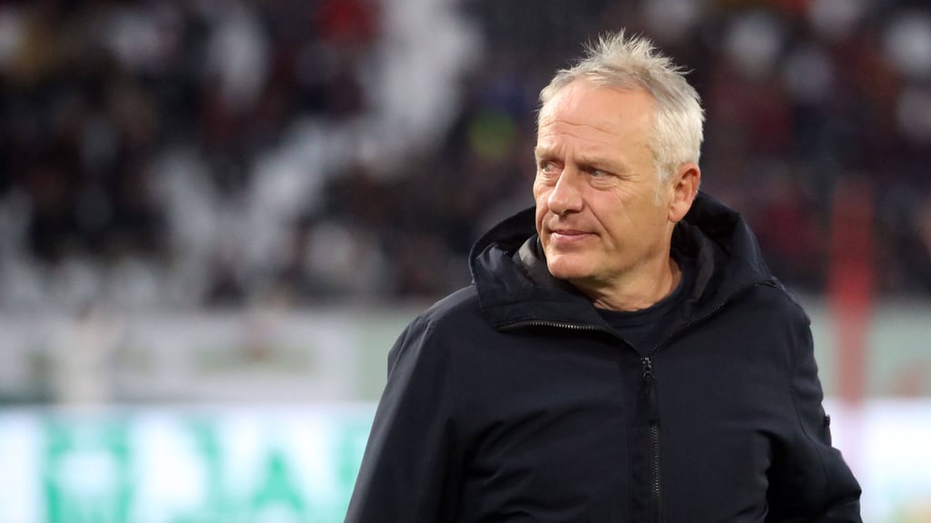 SC-Trainer Christian Streich erwarte eine "große Aufgabe" bei RB Leipzig.