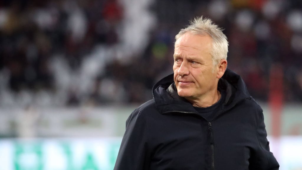 SC-Trainer Christian Streich erwarte eine "große Aufgabe" bei RB Leipzig.