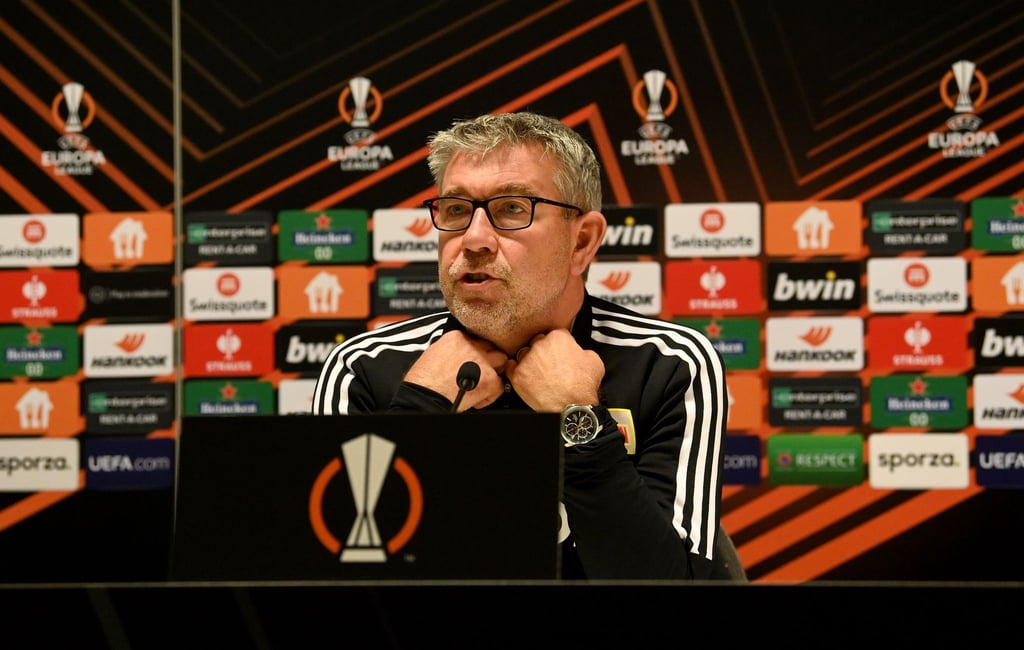 1.FC Union Trainer Urs Fischer.
