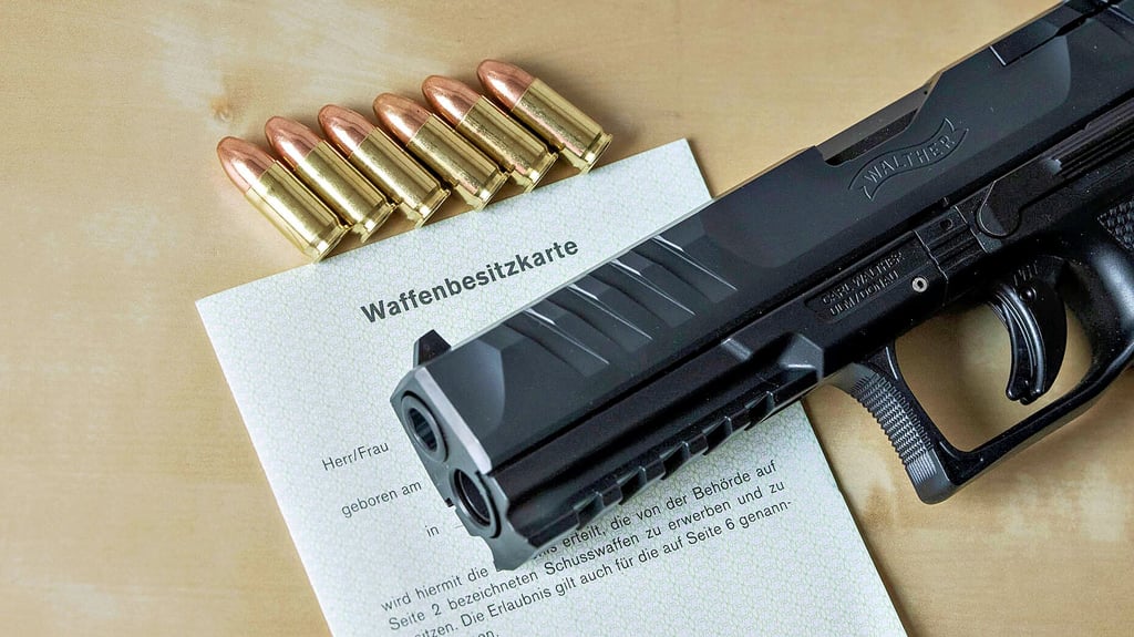 Um eine Waffenbesitzkarte zu bekommen, müssen strenge Kriterien erfüllt werden.