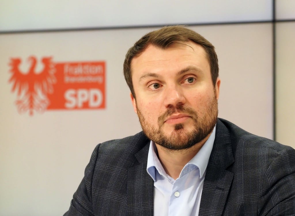 Daniel Keller, Parlamentarischer Geschäftsführer der SPD-Fraktion in Brandenburg.